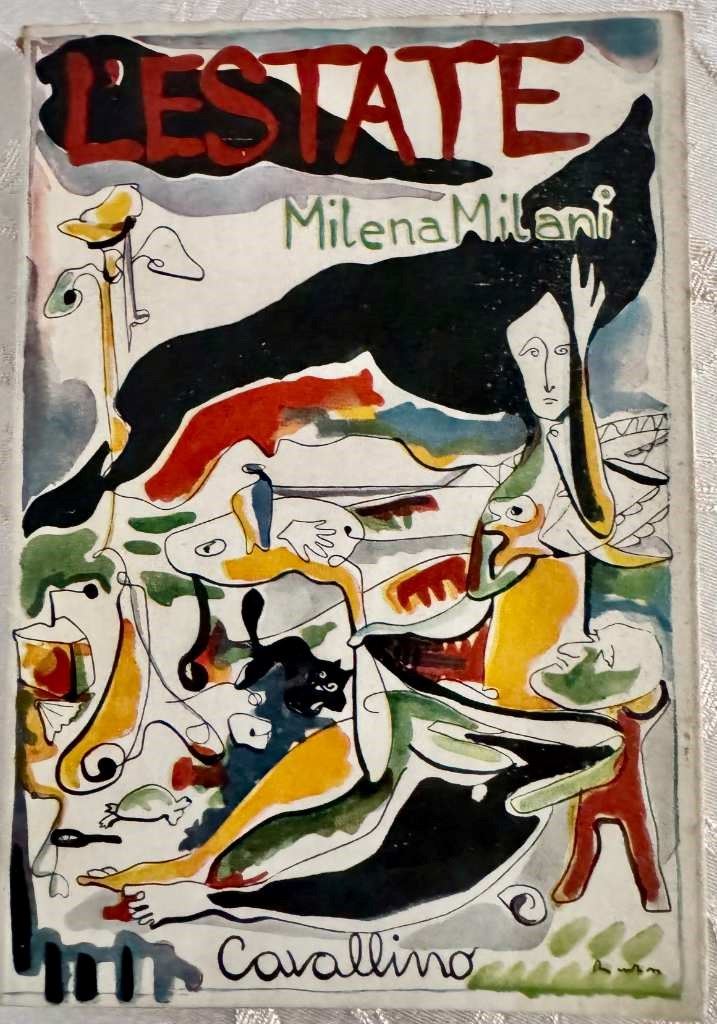 Milena Milani, L'Estate (Prima edizione, brossura editoriale illustrata, 1946)