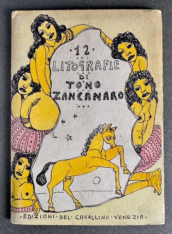 Tono Zancanaro 12 Lithographs 