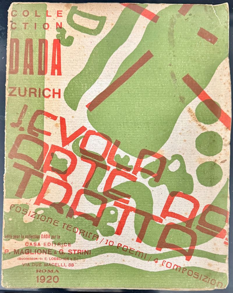 EVOLA, Julius. Collection Dada Arte Astratta. Posizione teorica / 10 poemi / 4 composizioni