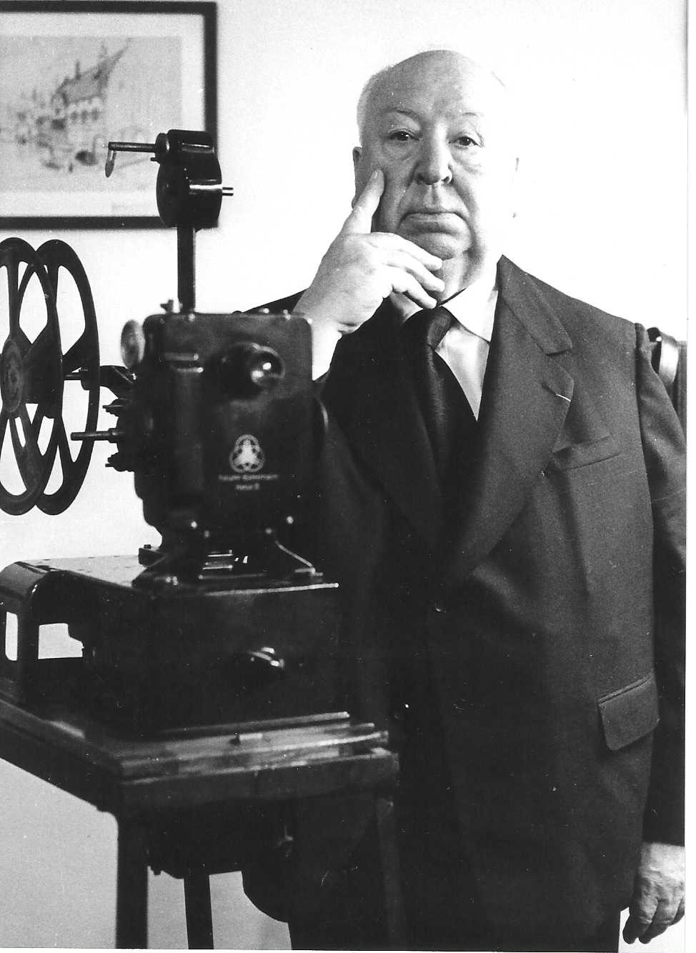 Lamberto Londi e Alfred Hitchcock — Saggio critico e tre ritratti fotografici
