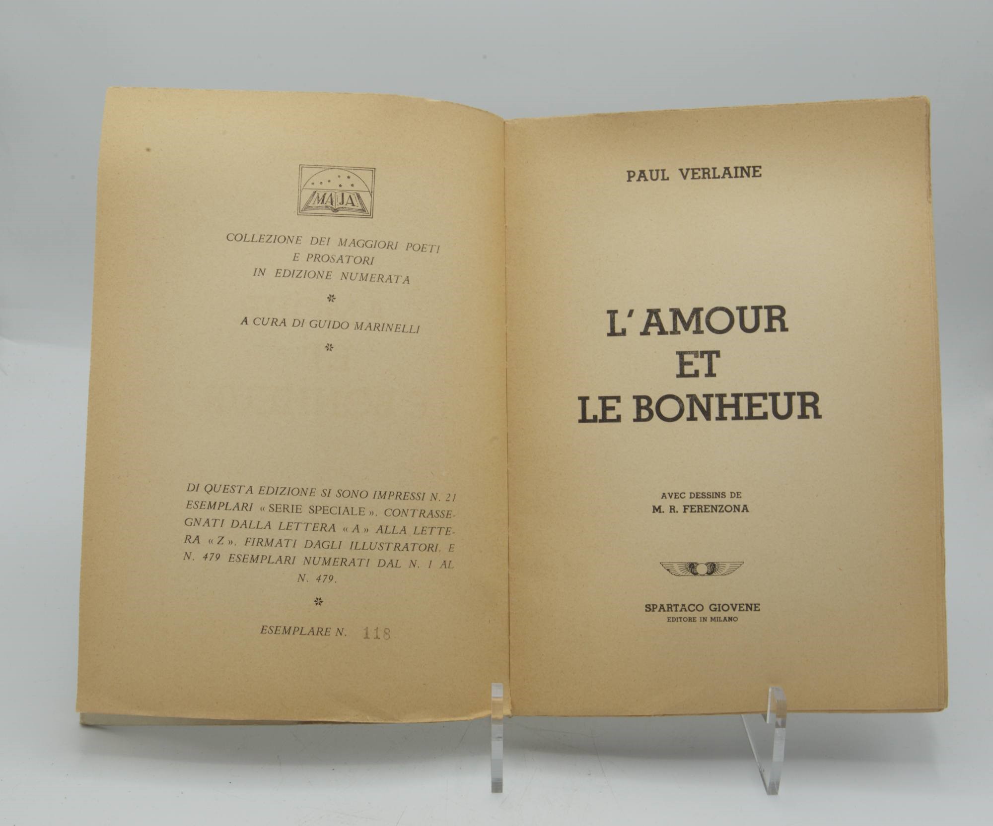 Paul Verlaine, L'Amour et le Bonheur
