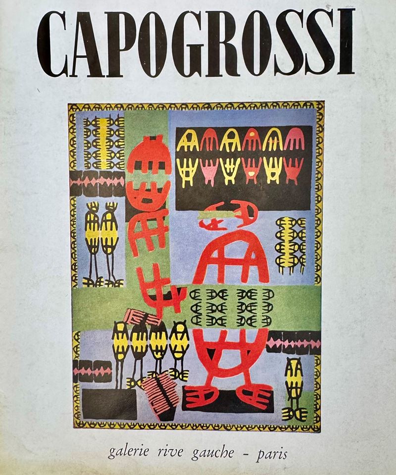 Capogrossi, Ventidue dipinti (catalogo di mostra), 1956