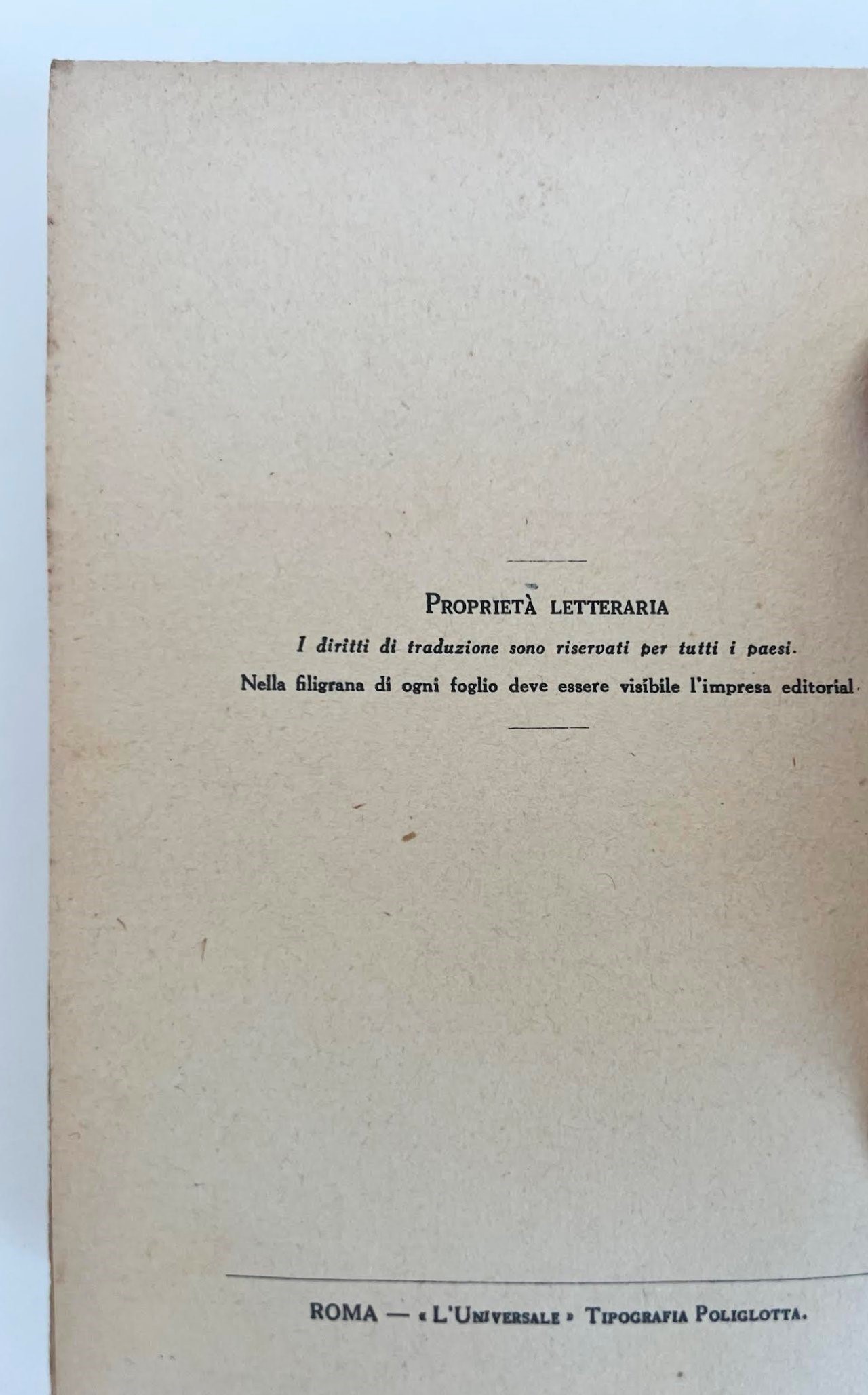 Giuseppe Tarozzi, Gian Giacomo Rousseau