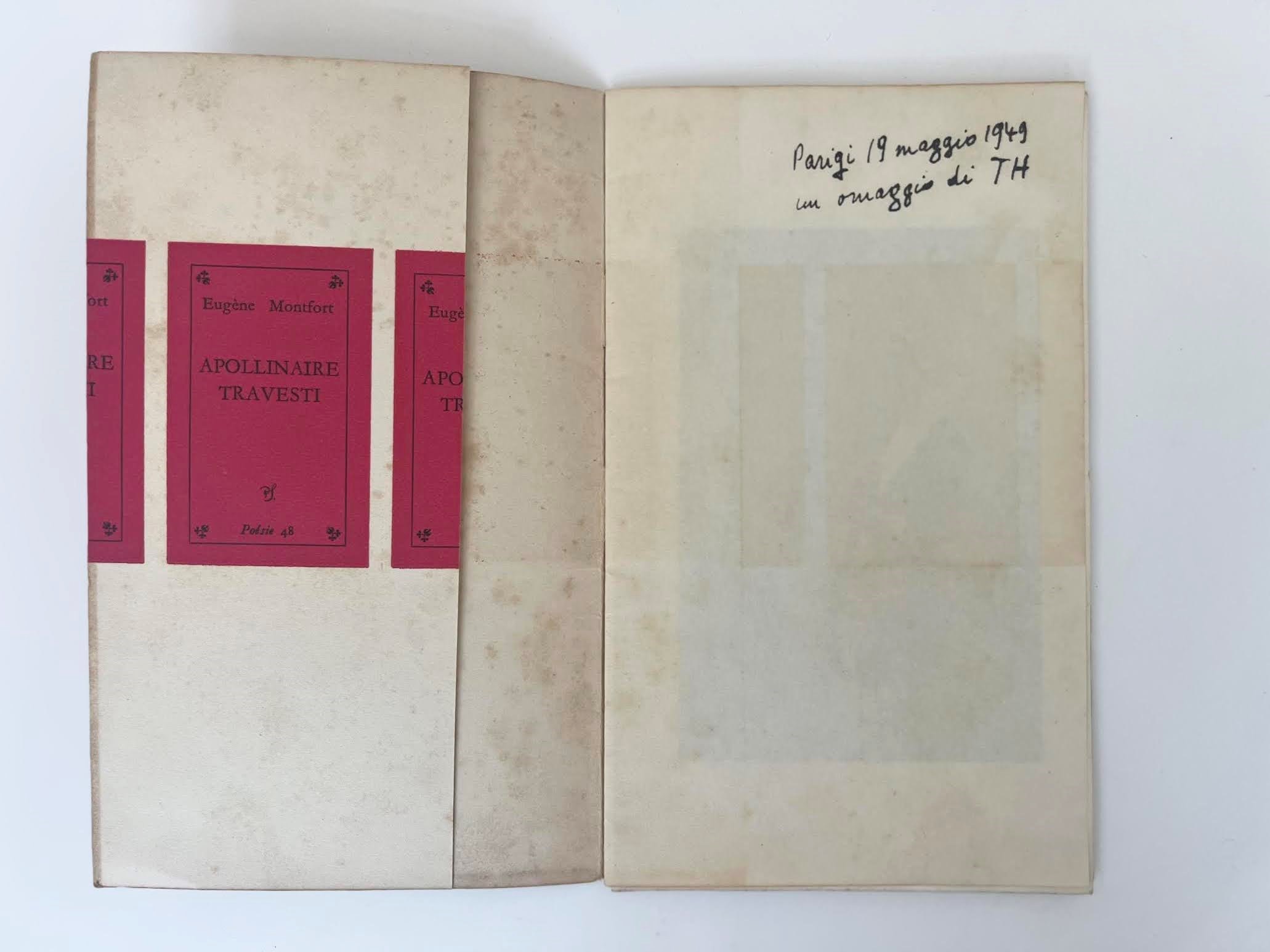 Eugène Montfort, Apollinaire travesti