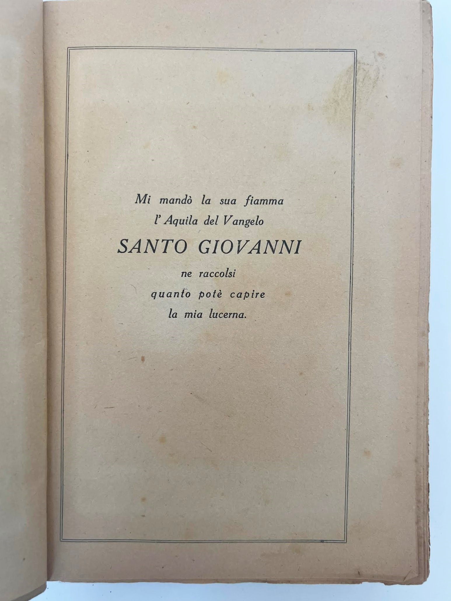 Luigi Crociato, La Tragedia Divina