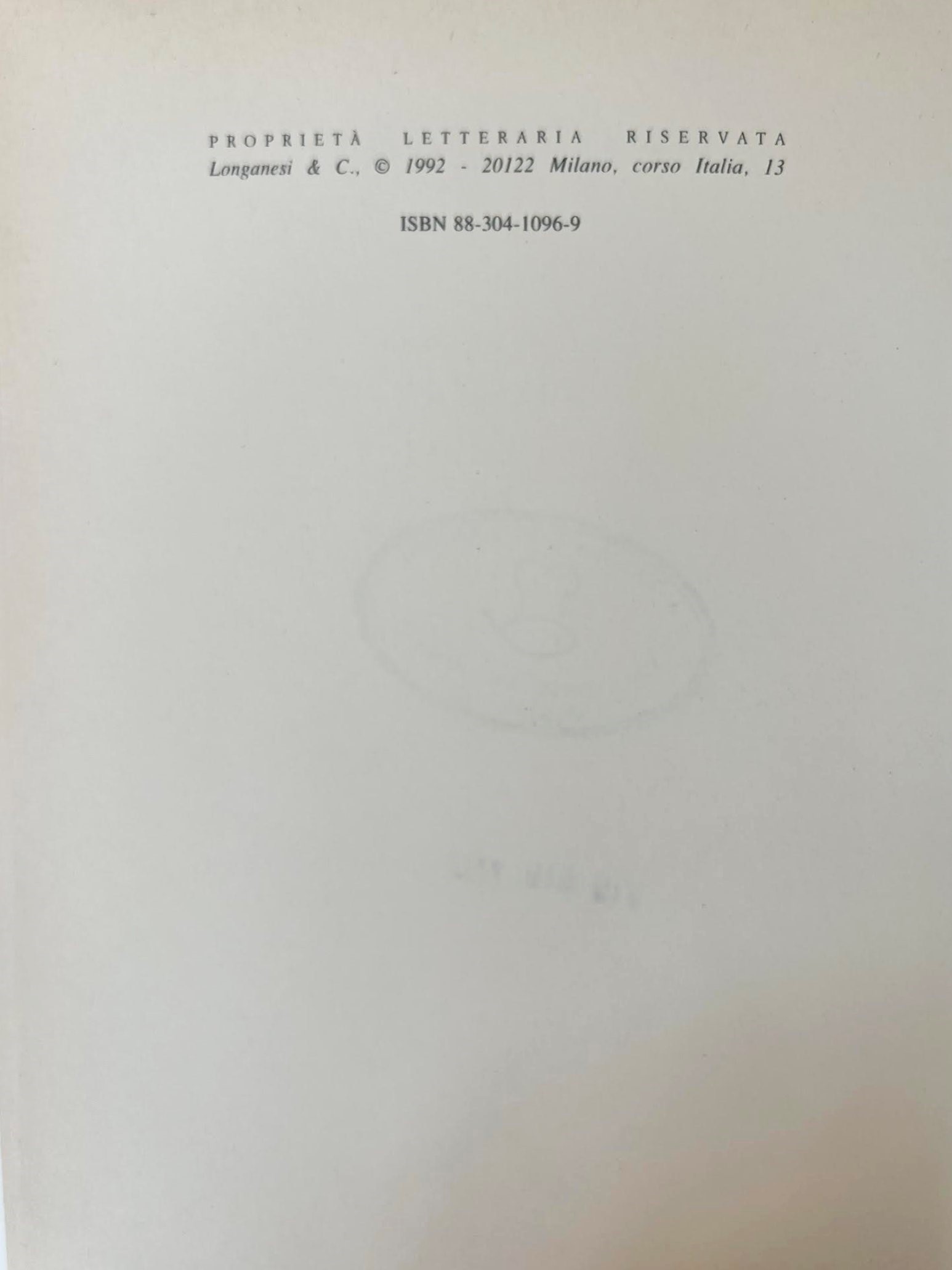 Vittorio Gassman, Mal di parola, prima edizione (Milano, Longanesi & C., 1992)
