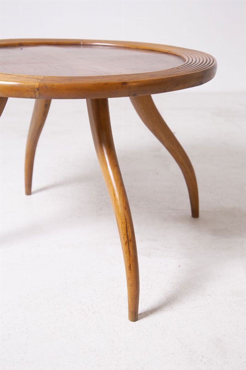 Tavolino Italiano in Legno (attr.)