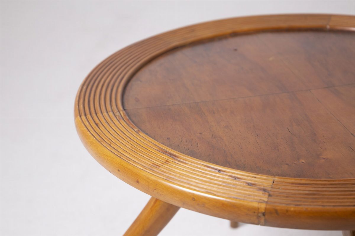 Tavolino Italiano in Legno (attr.)