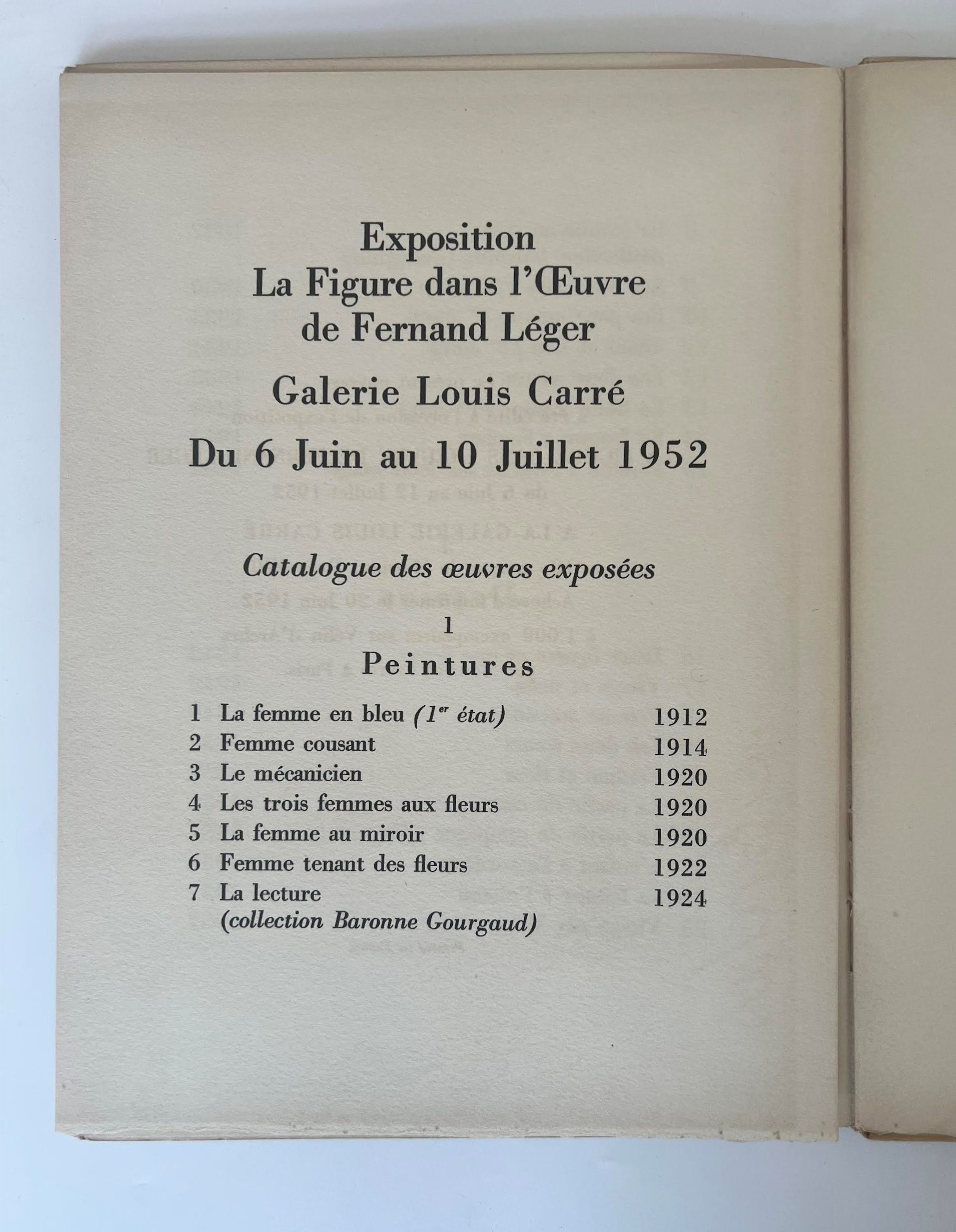 La Figure dans l'Œuvre de Léger