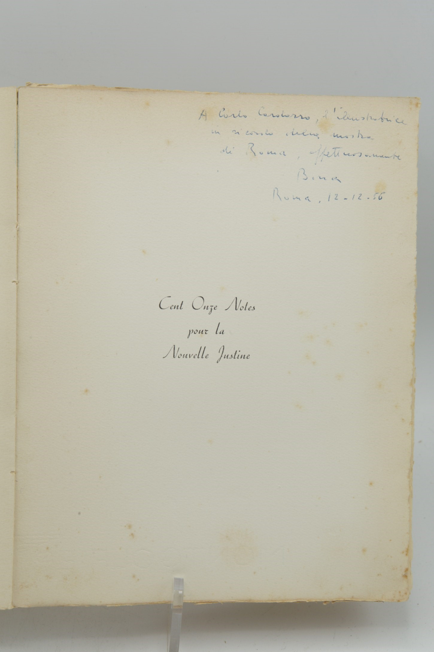 Centoundici Note per la Nuova Giustina