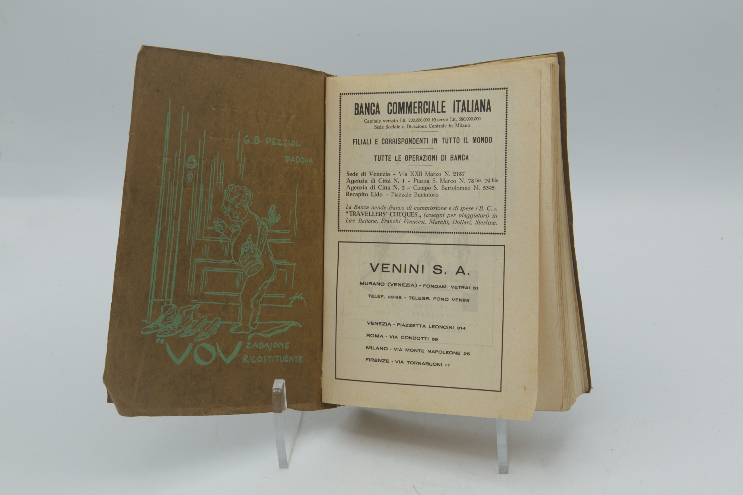Catalogo della XVIII Esposizione Internazionale d’Arte di Venezia, 1932 (Anno X), brossura editor...