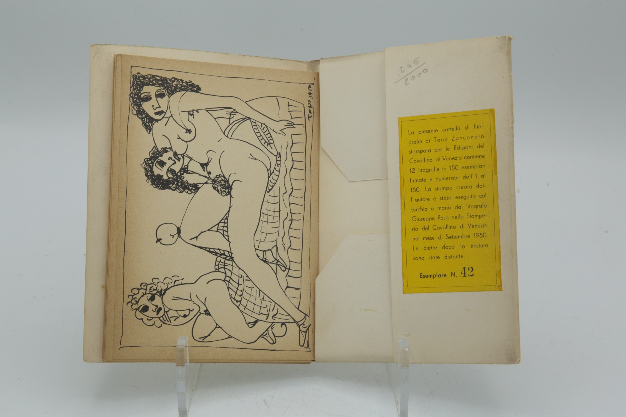 Tono Zancanaro 12 Litografie