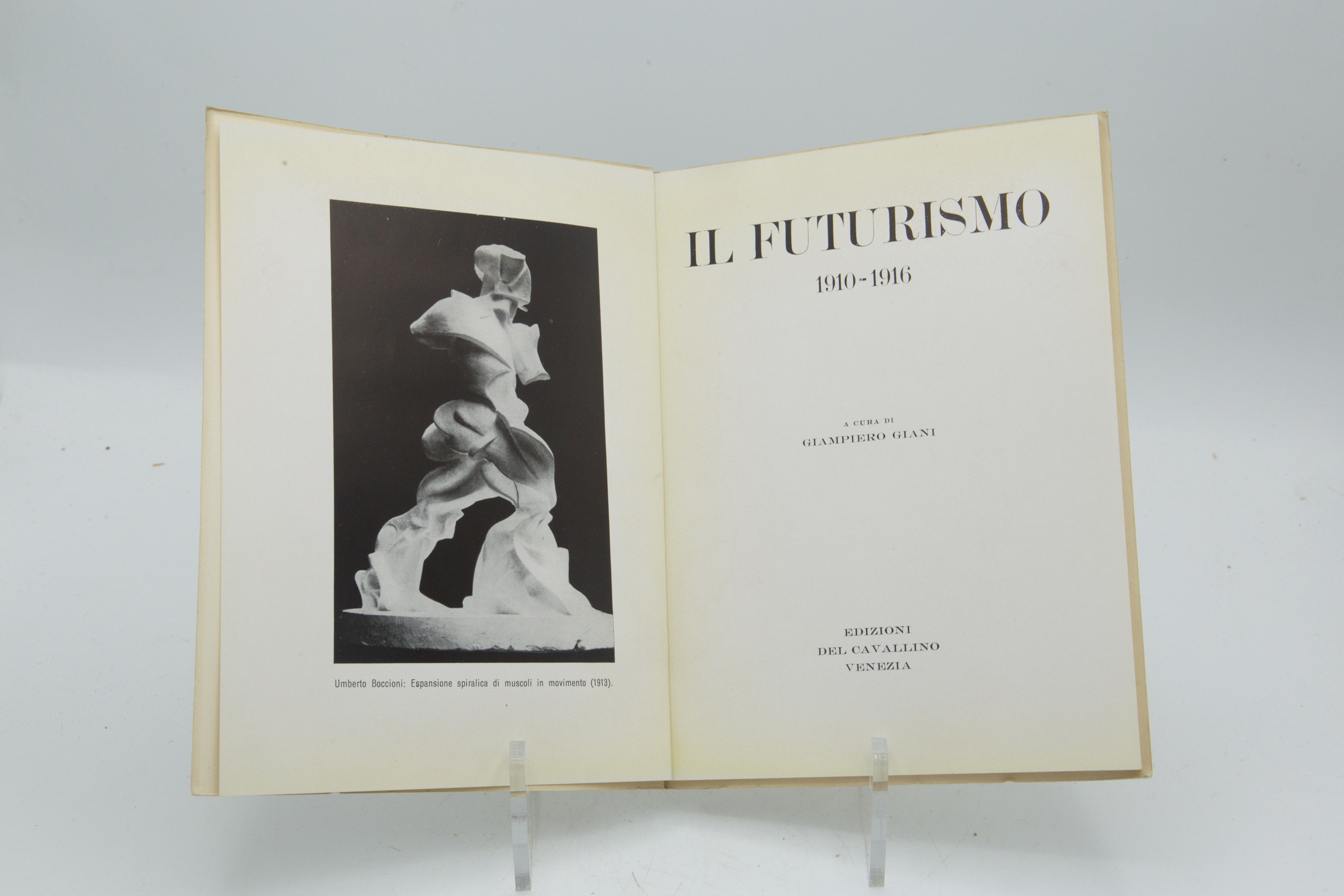 Giampiero Giani, Il Futurismo 1910-1916. Edizioni del Cavallino