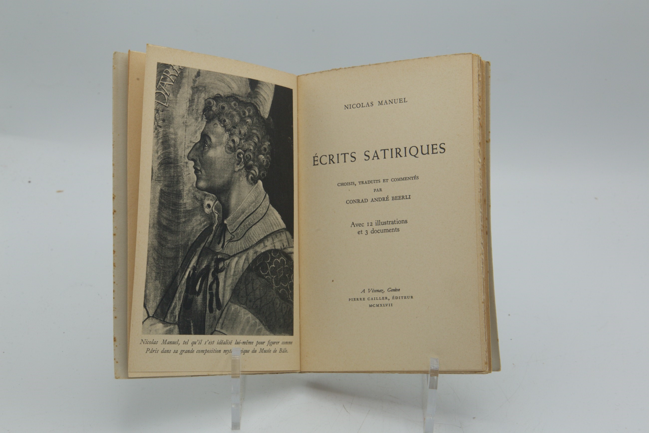 Nicolas Manuel (Niklaus Manuel Deutsch), Écrits satiriques