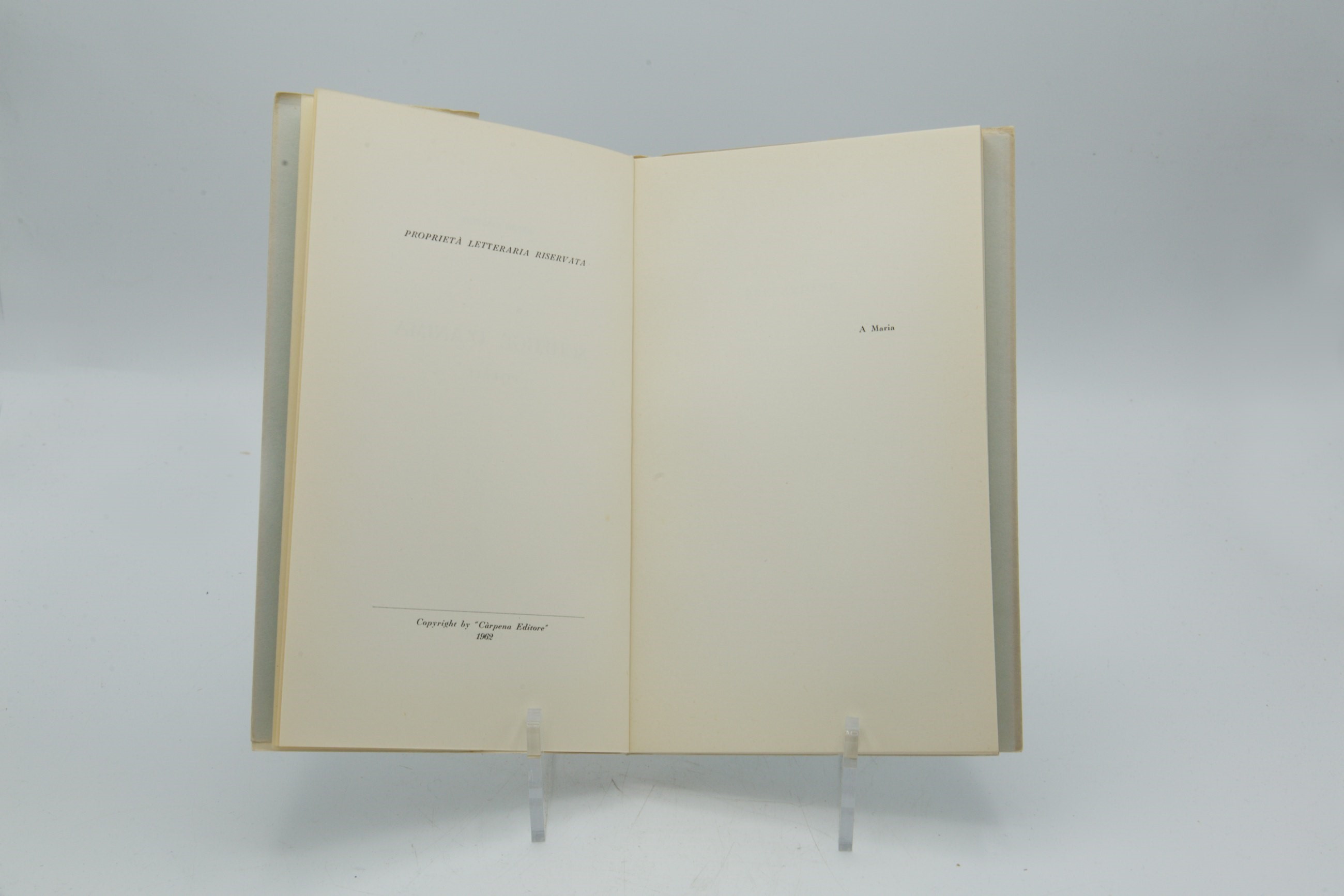 Contini, Ennio, Schegge d'anima, prima edizione, 1965