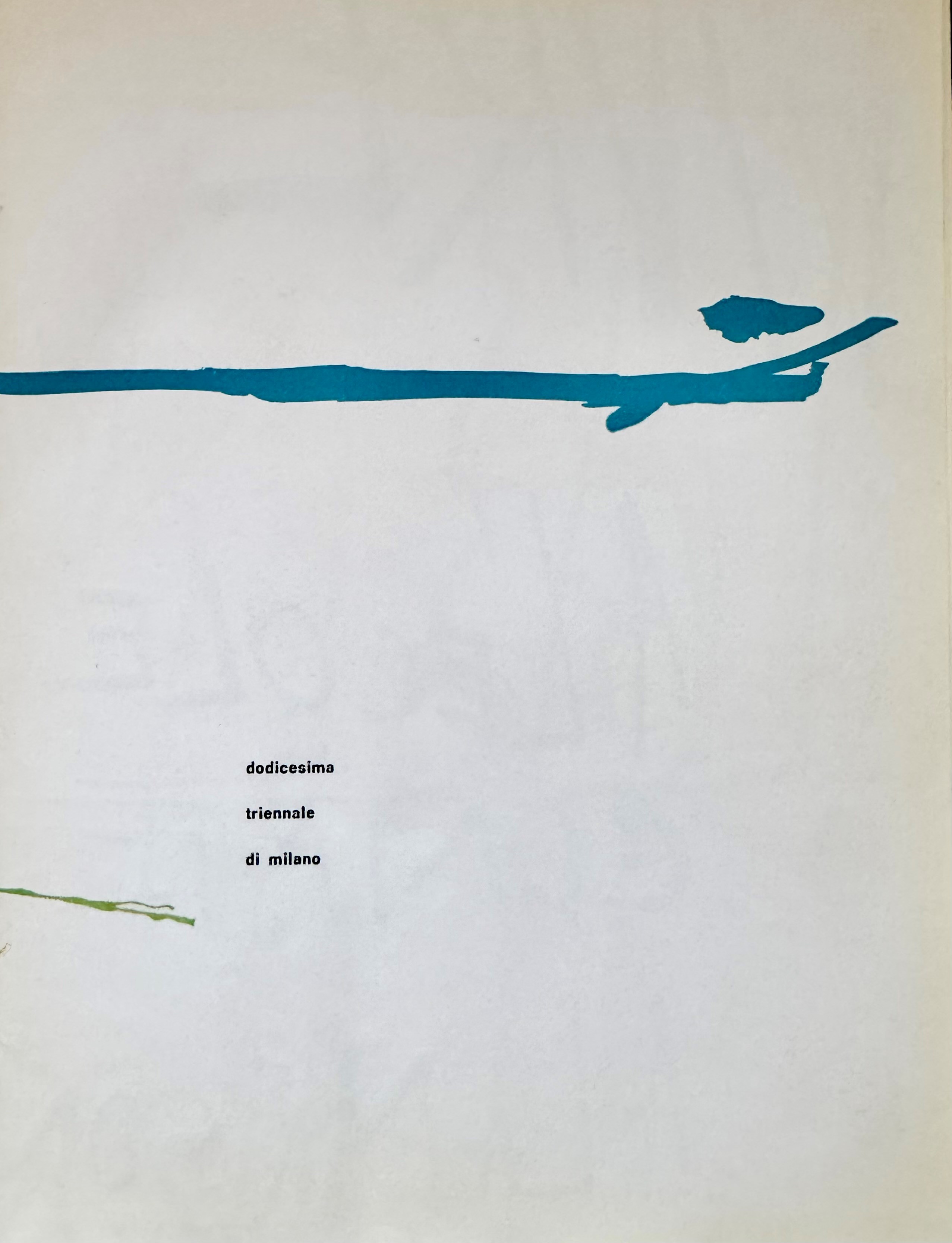 Catalogo ufficiale, Dodicesima Triennale di Milano – Sezione Belga (1960) – La casa e la scuola