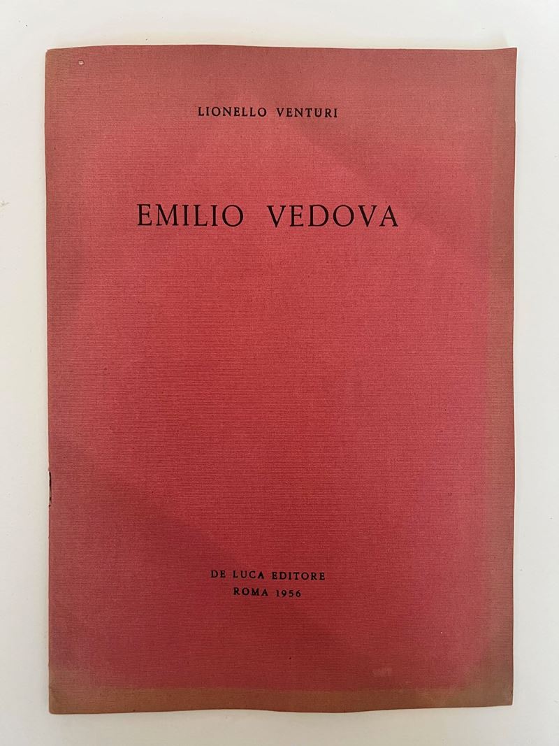 Lionello Venturi, Emilio Vedova