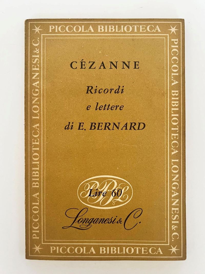 Emile Bernard, Cézanne. Ricordi e lettere