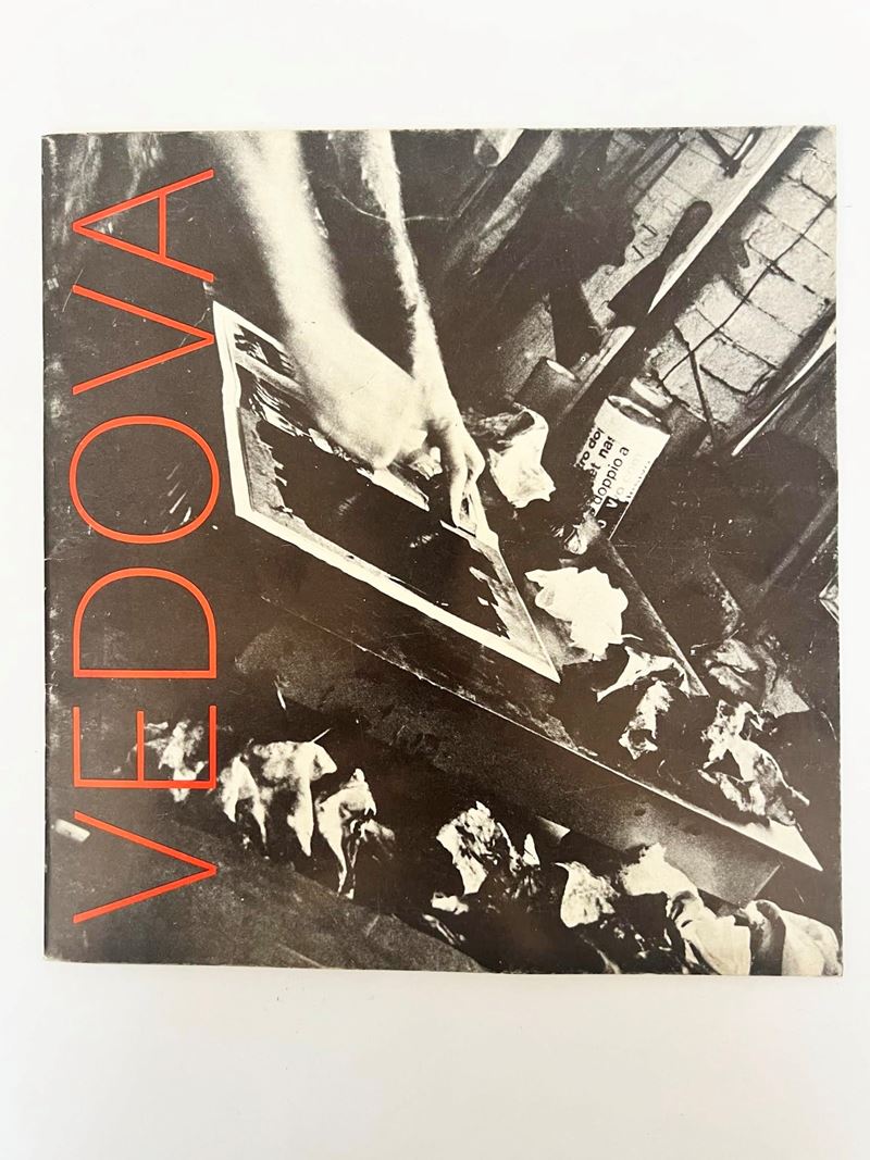Emilio Vedova, Vedova. Catalogo di mostra (primavera 1976), brossura editoriale