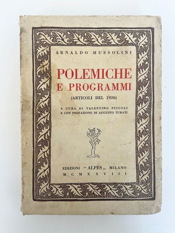 Polemics and Programs (Articles from 1926)