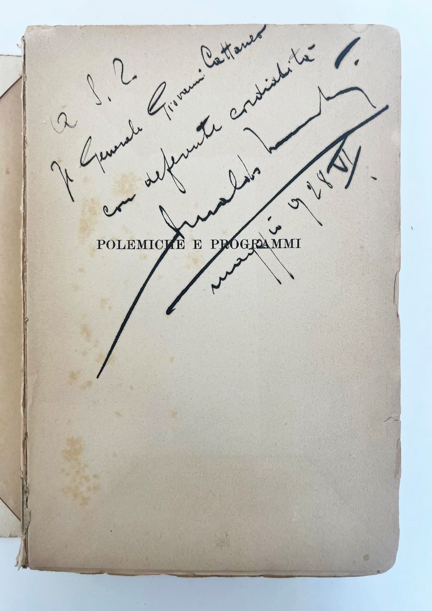 Arnaldo Mussolini, Polemiche e Programmi. Articoli del 1926