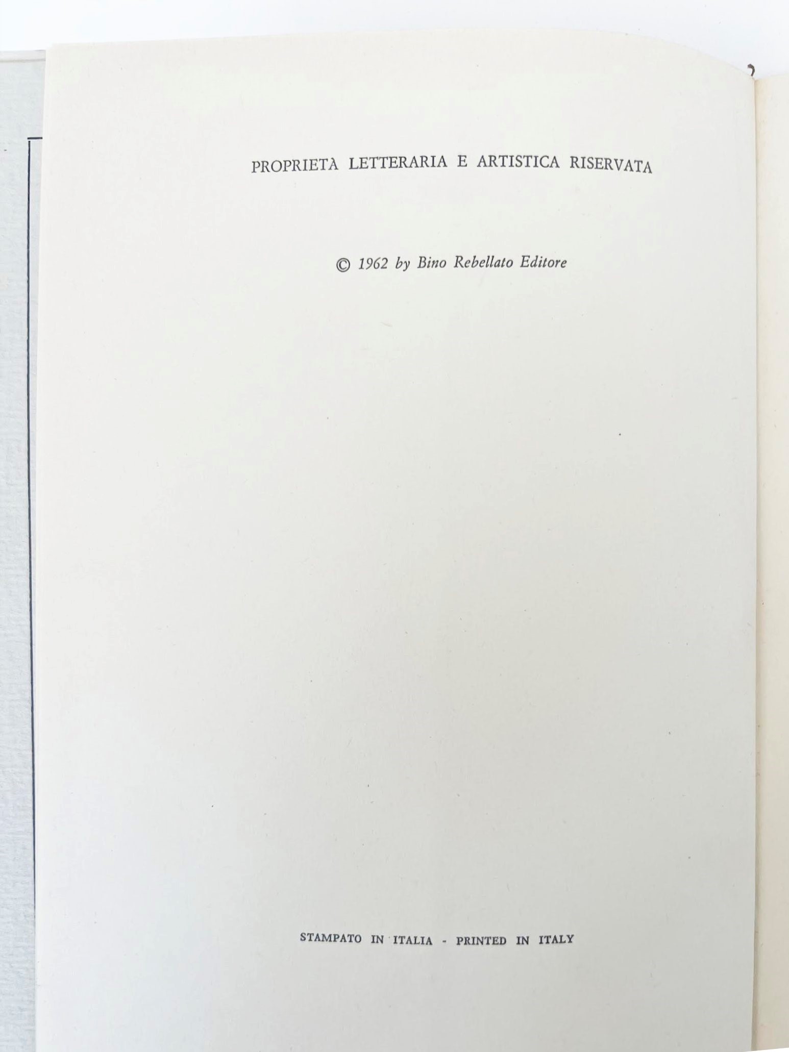 IZZI, Nicola. Dopo ogni volo, prima edizione (1962)