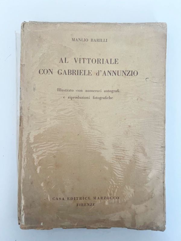 At the Vittoriale with Gabriele d'Annunzio