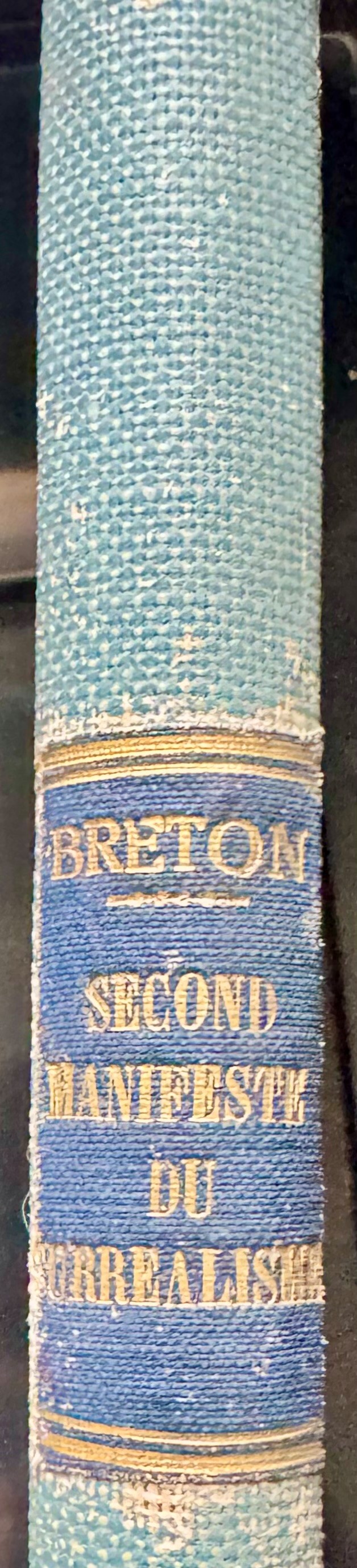 BRETON, André.Second Manifeste du Surréalisme
