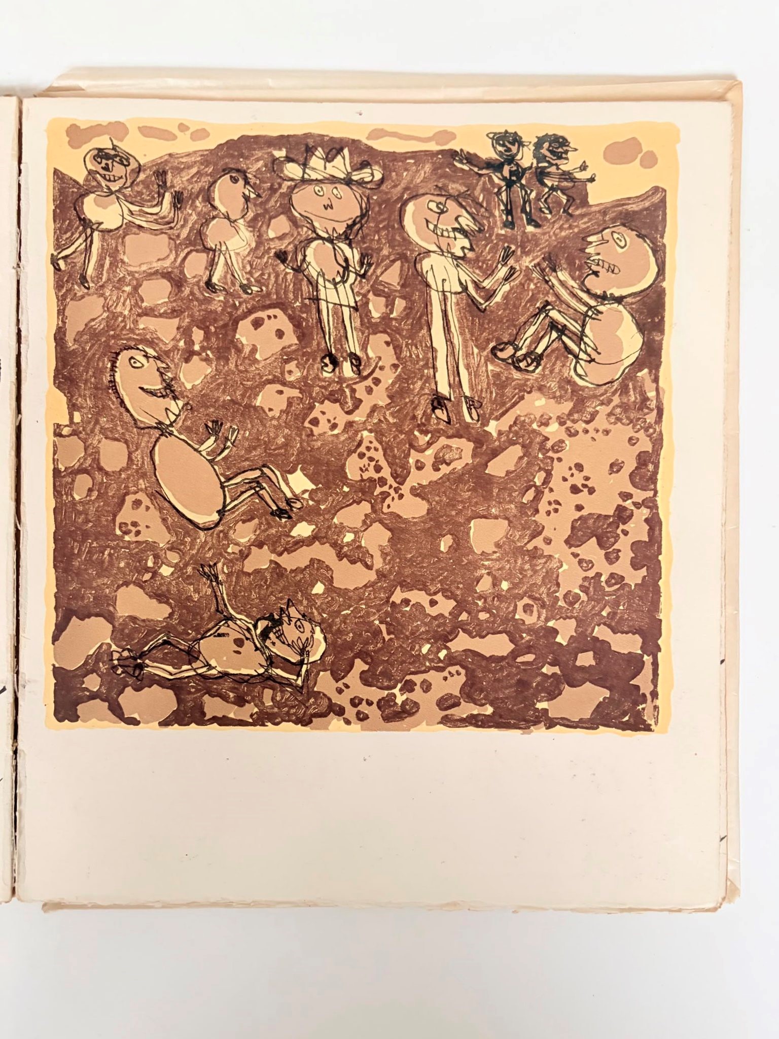 Jean Dubuffet, Anvouaiaje par in ninbesil avec de zimaje