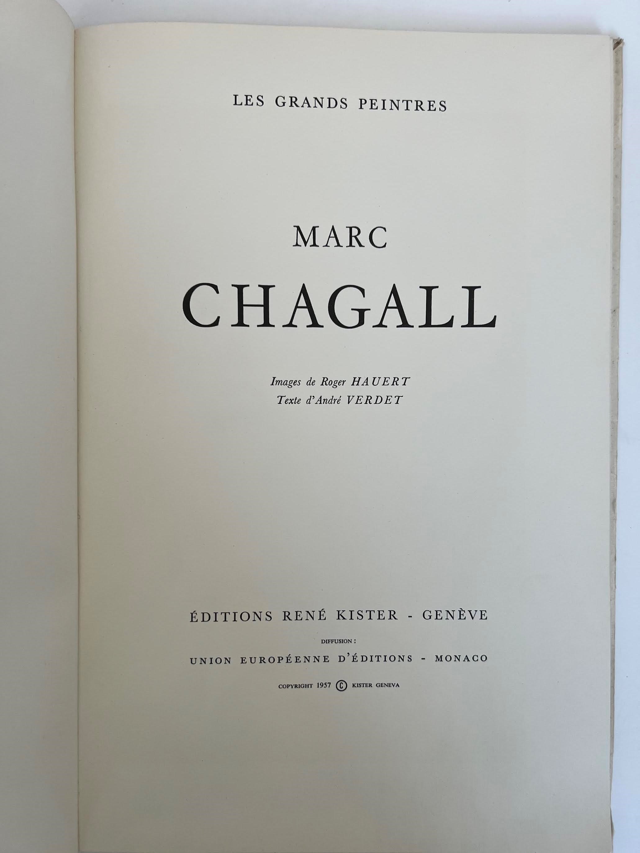 Chagall, Marc — Les Grands Peintres: Marc Chagall