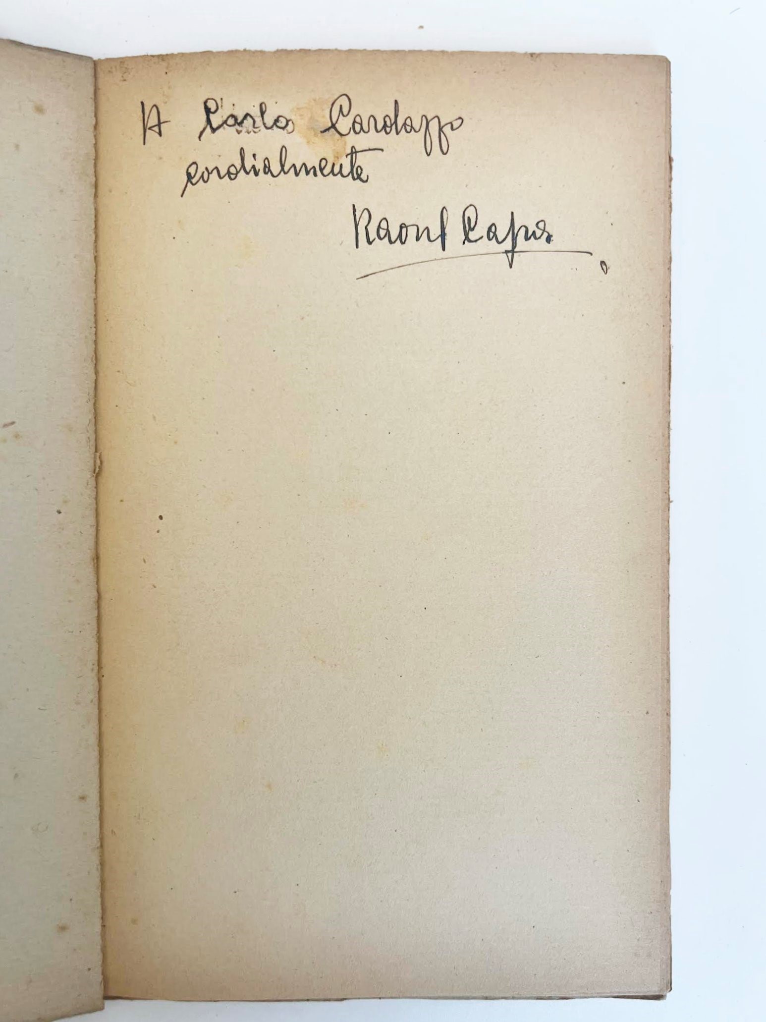 Raoul Capra, Medaglie di Presenza