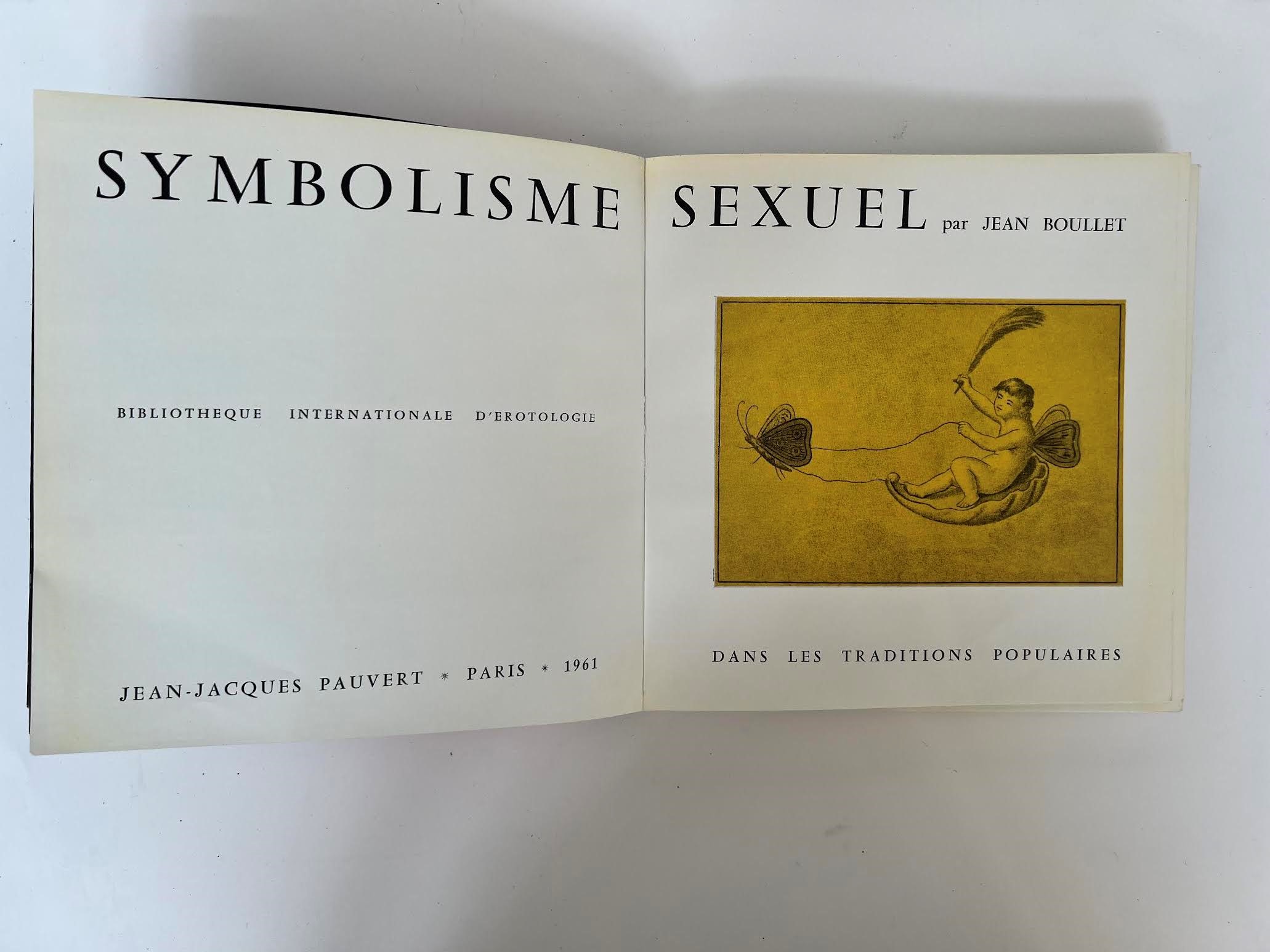 Jean Boullet, Symbolisme Sexuel, Bibliothèque Internationale d'Érotologie (1961)