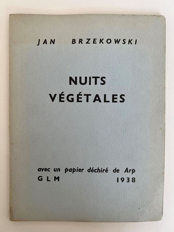 "Nuits végétales" by Jan Brzekowski