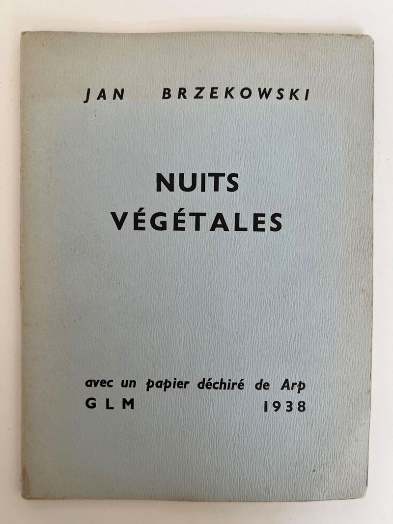 "Nuits végétales" di Jan Brzekowski