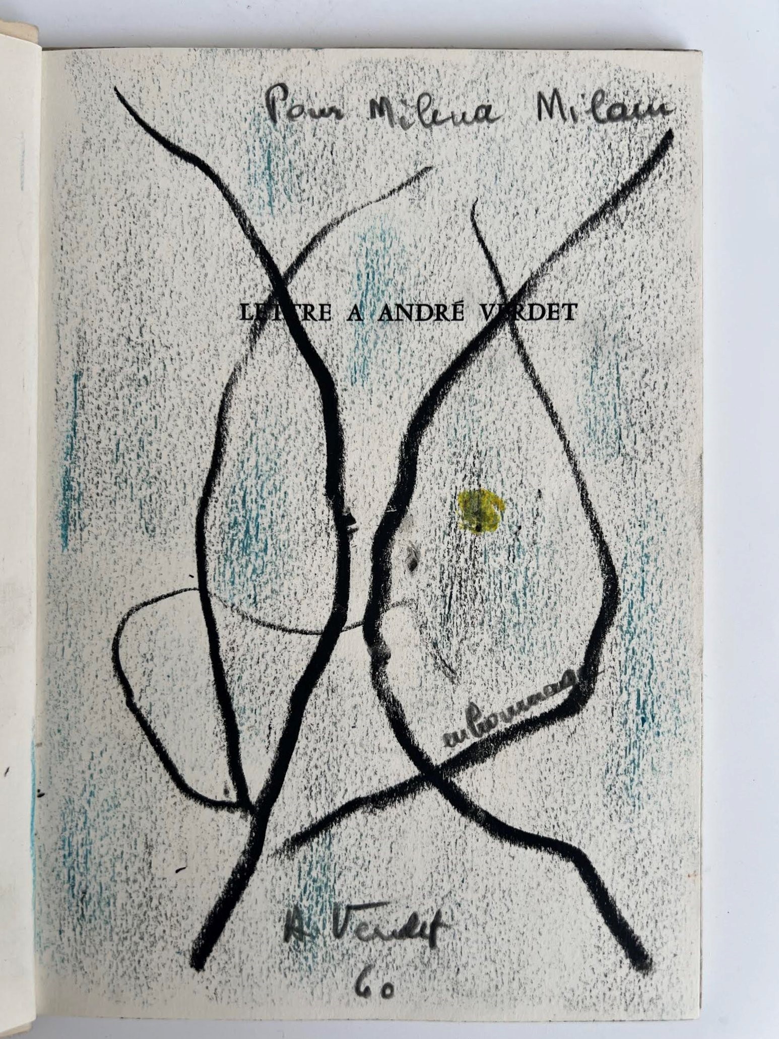 Lettre à André Verdet, Ladislas Kijno