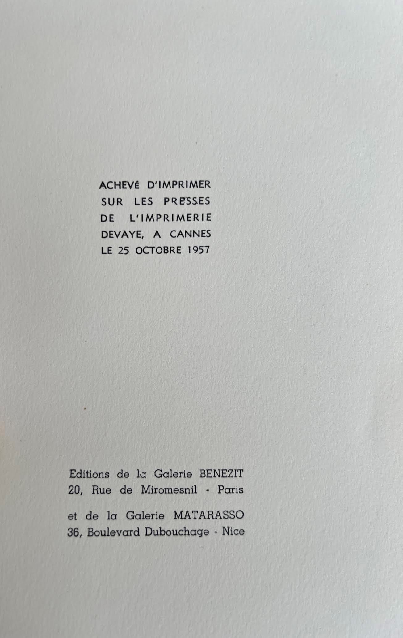 Lettre à André Verdet, Ladislas Kijno
