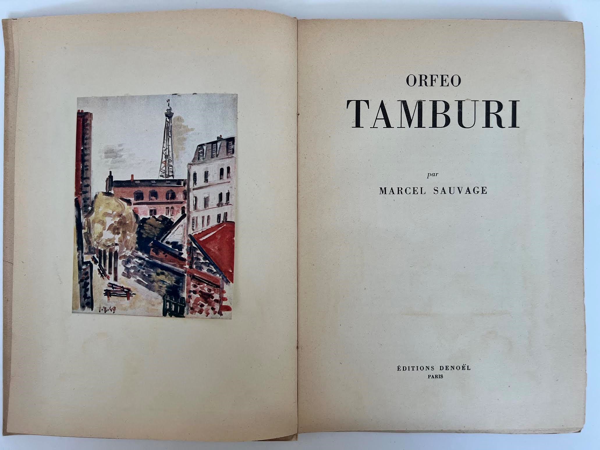 Orfeo Tamburi, Marcel Sauvage