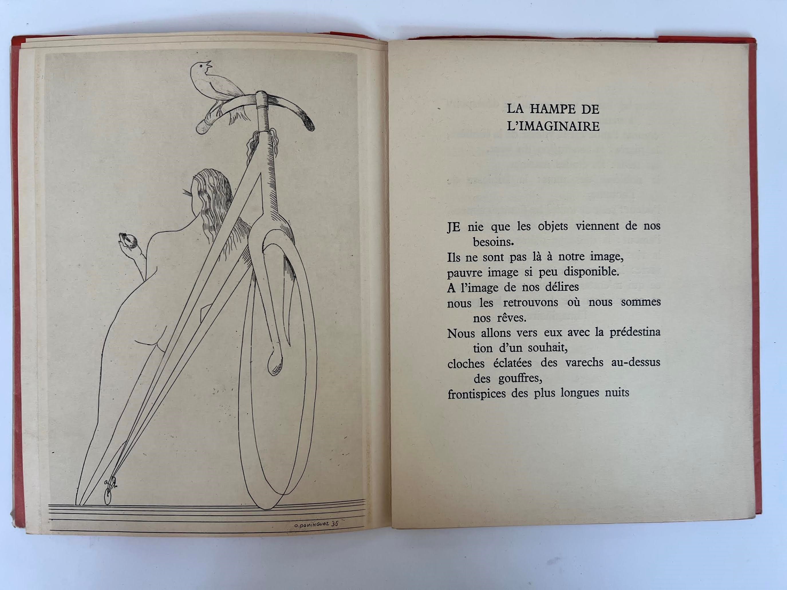 "La Hampe de l'Imaginaire" 1936, di Georges Hugnet