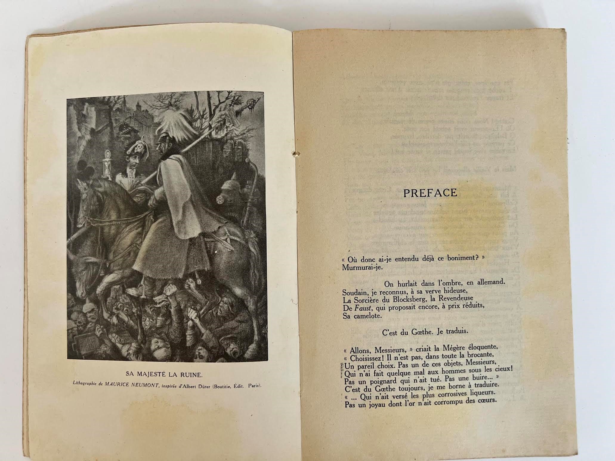 "Les Livres de la Guerre" DI Edmond Rostand