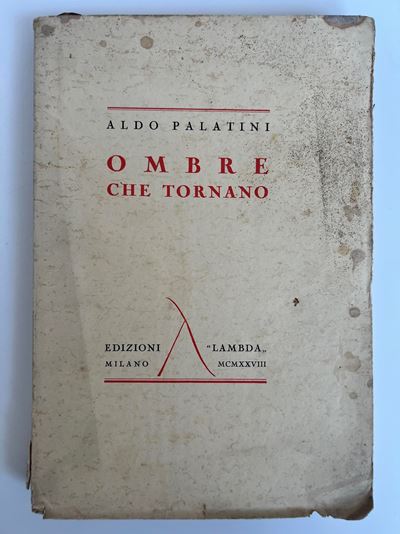 Aldo Palatini, Ombre che tornano, libro di poesie (1928)