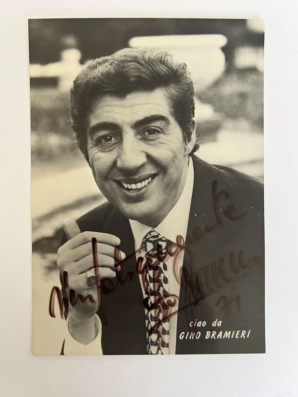 GINO BRAMIERI: PHOTOS AND AUTOGRAPH