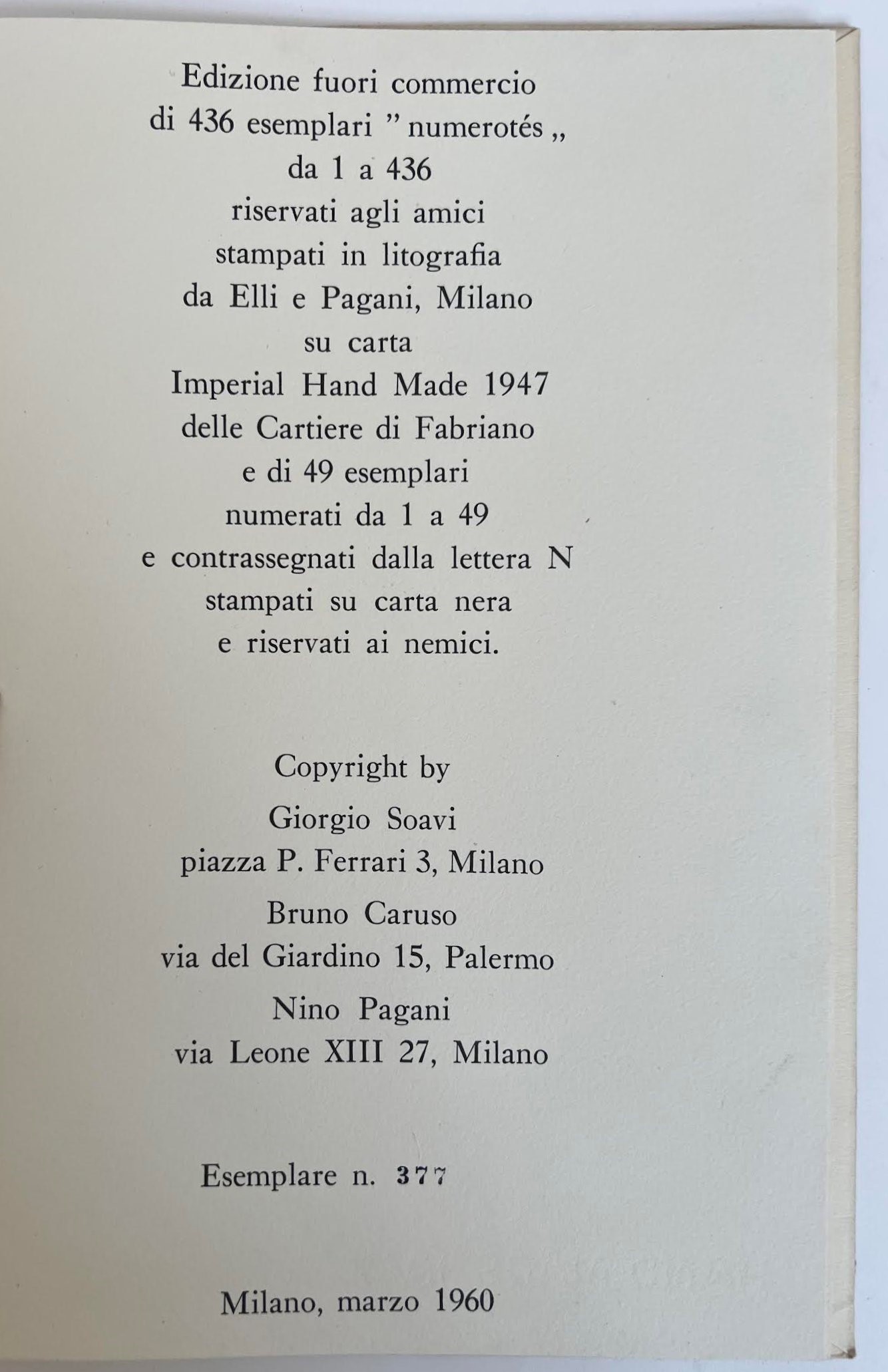 Giorgio Soavi, La figlia cane (ed. 1960), illustrazioni di Bruno Caruso