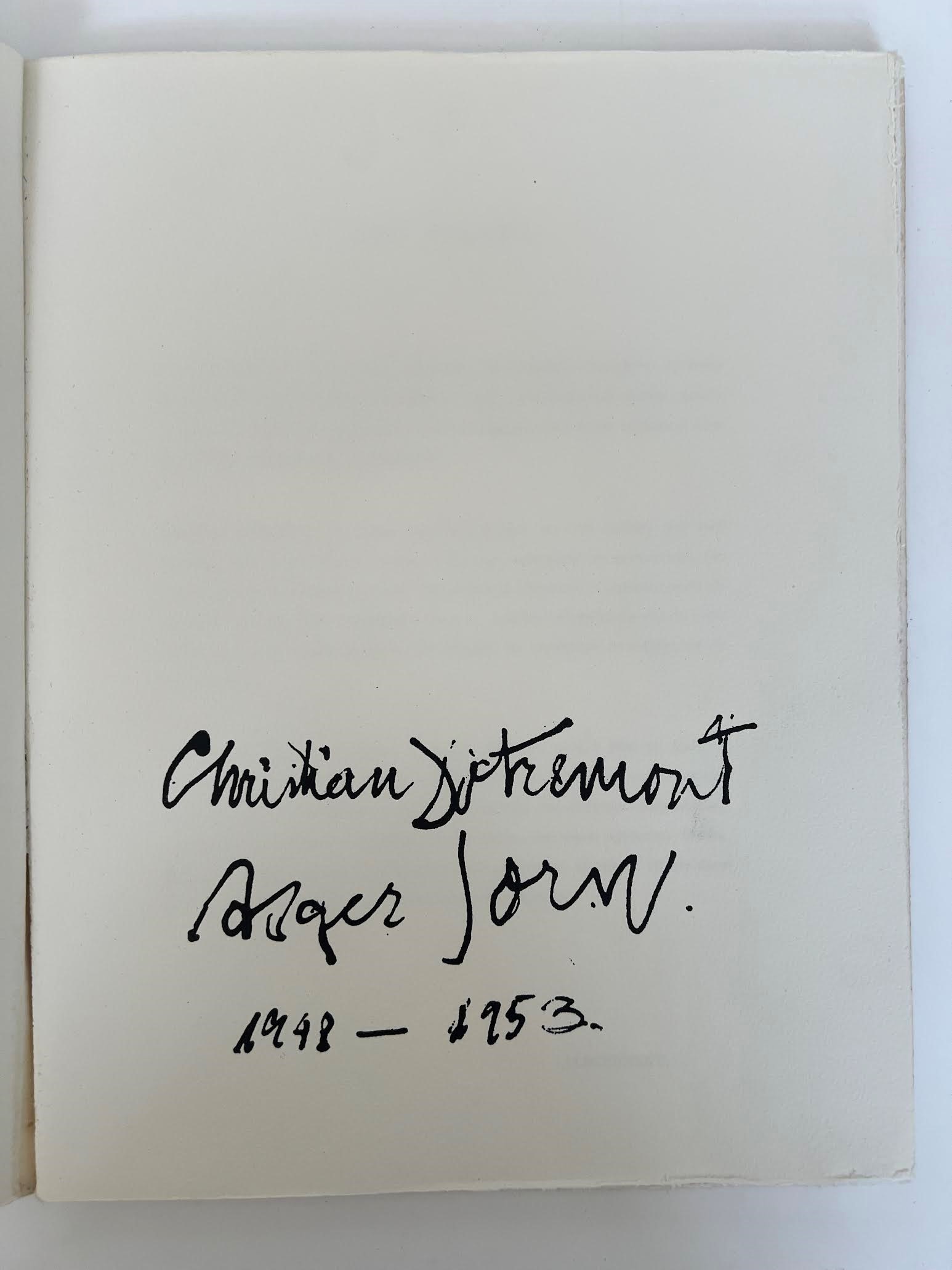 La Lune Chevelue des Choses Christian Dotremont & Asger Jorn