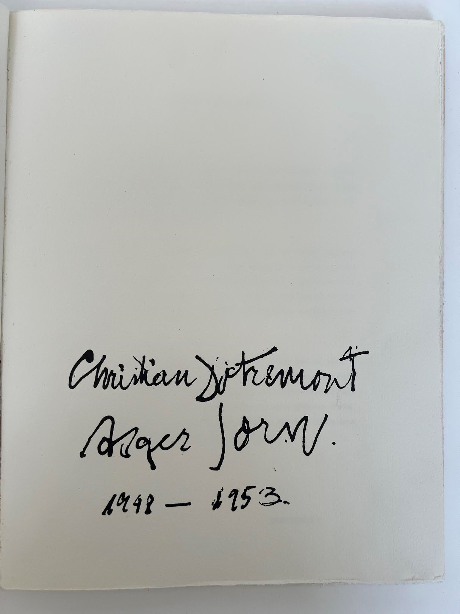 La Lune Chevelue des Choses Christian Dotremont & Asger Jorn