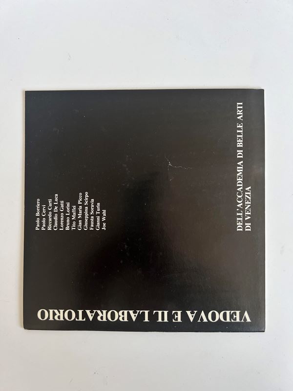 Vedova and the workshop at the Academy of Fine Arts in Venice