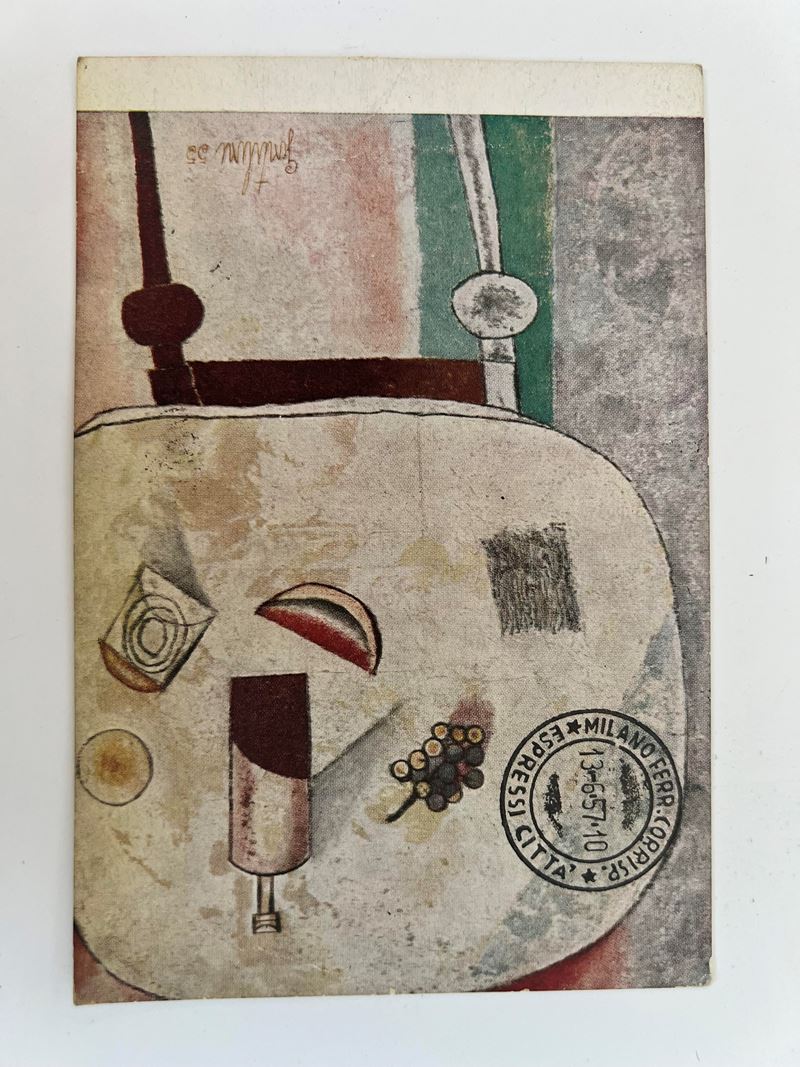 Cartolina F. Gentilini per M.MIlani