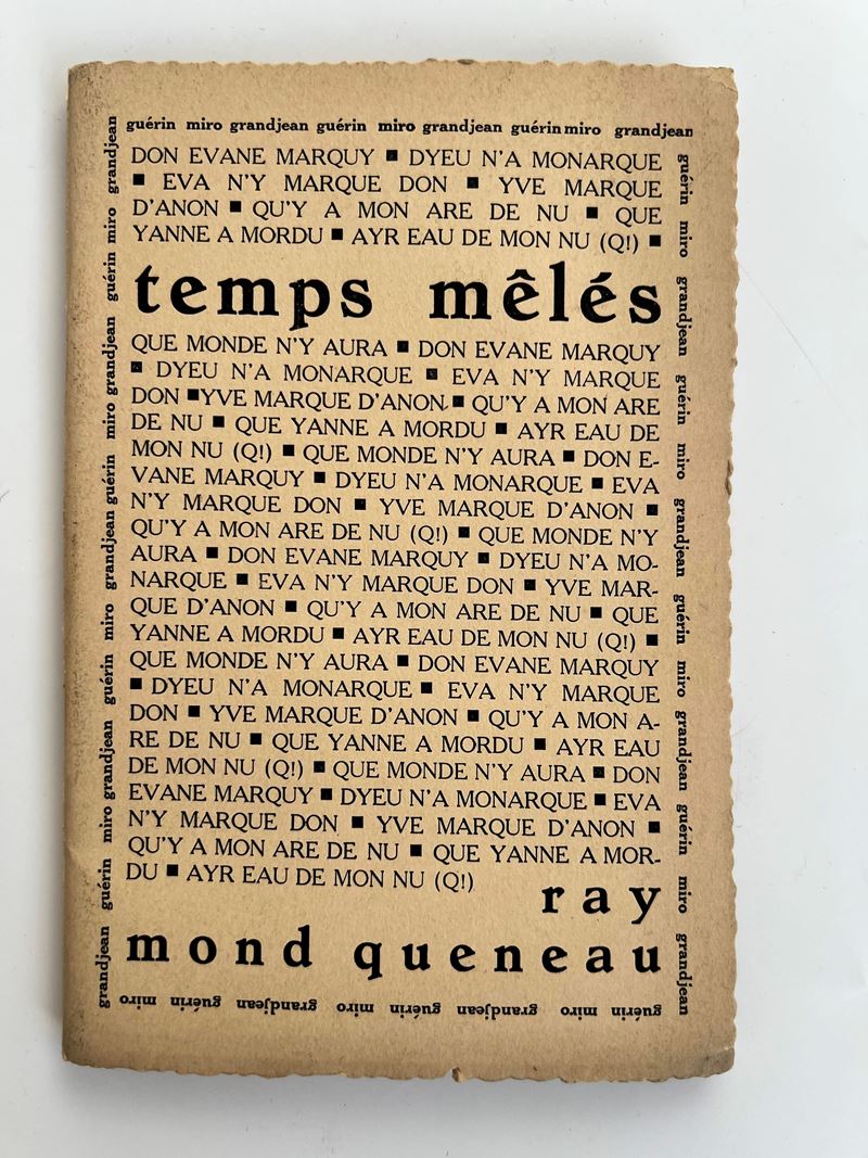 René Magritte, Temps Mêlé (Le Calumet de la Paix), copertina di numero speciale, marzo 1953