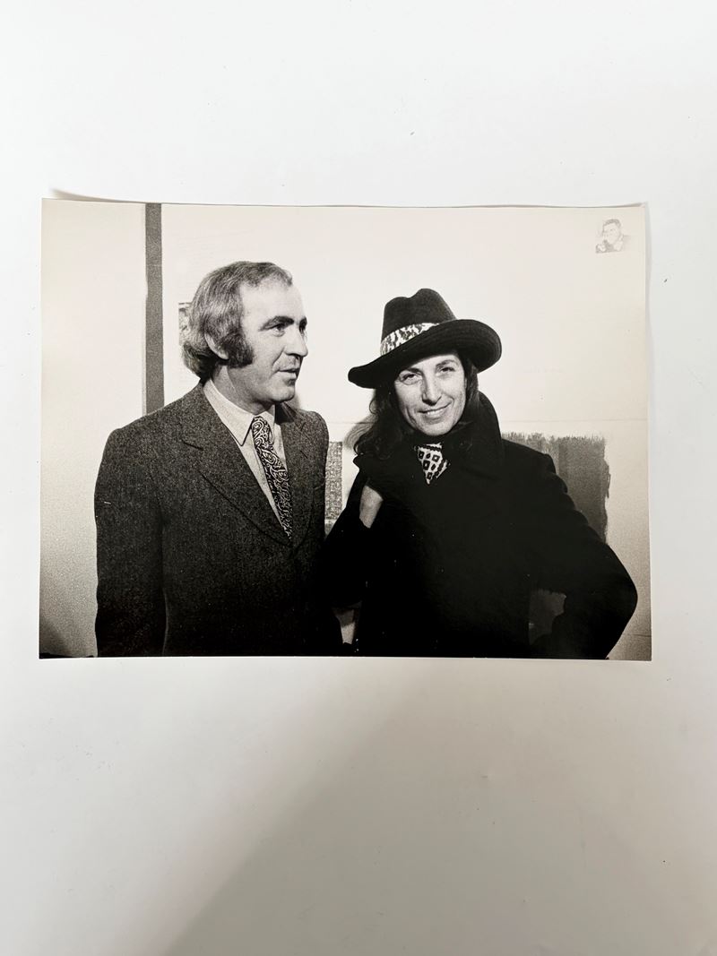Mario Rossello con Milena Milani foto