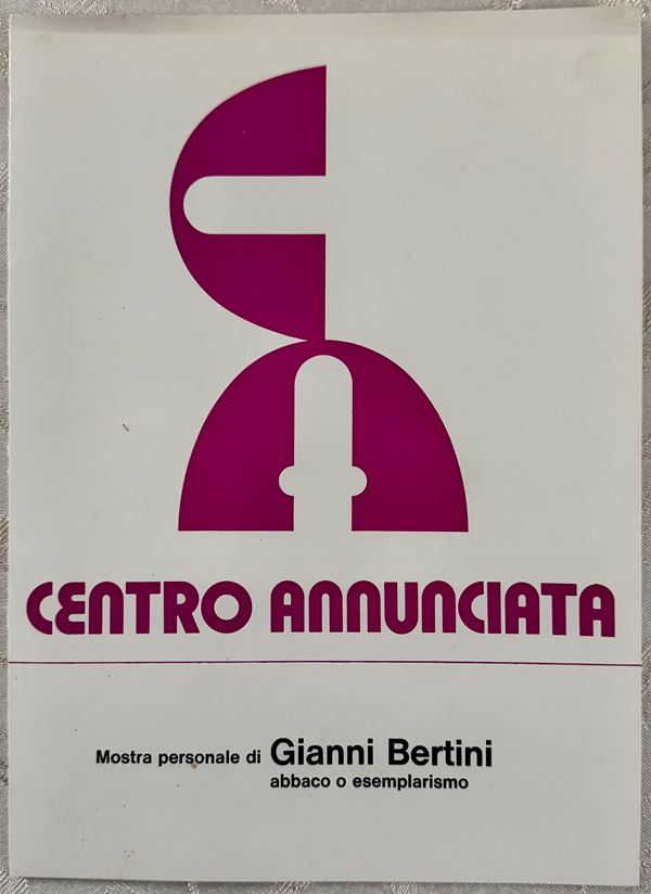 Gianni Bertini: Abbaco or Exemplarism