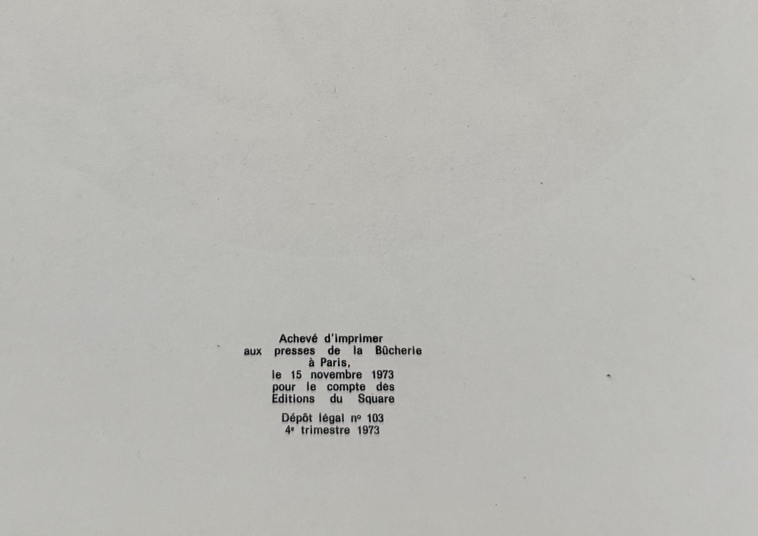 François Cavanna, Les Aventures du Petit Jésus, prima edizione (Éditions du Square, 1973)